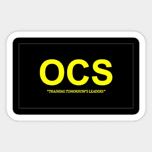 Officer Candidate School Sticker